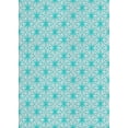 thumbnail image 1 of Ahgly Company Machine Washable Indoor Rectangle Transitional Tron Blue Area Rugs, 8' x 12', 1 of 7