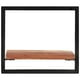 thumbnail image 4 of Estantería de pared VidaXL de madera maciza de acacia y acero, 40 x 24 x 35 cm, 2 unidades, 4 of 9