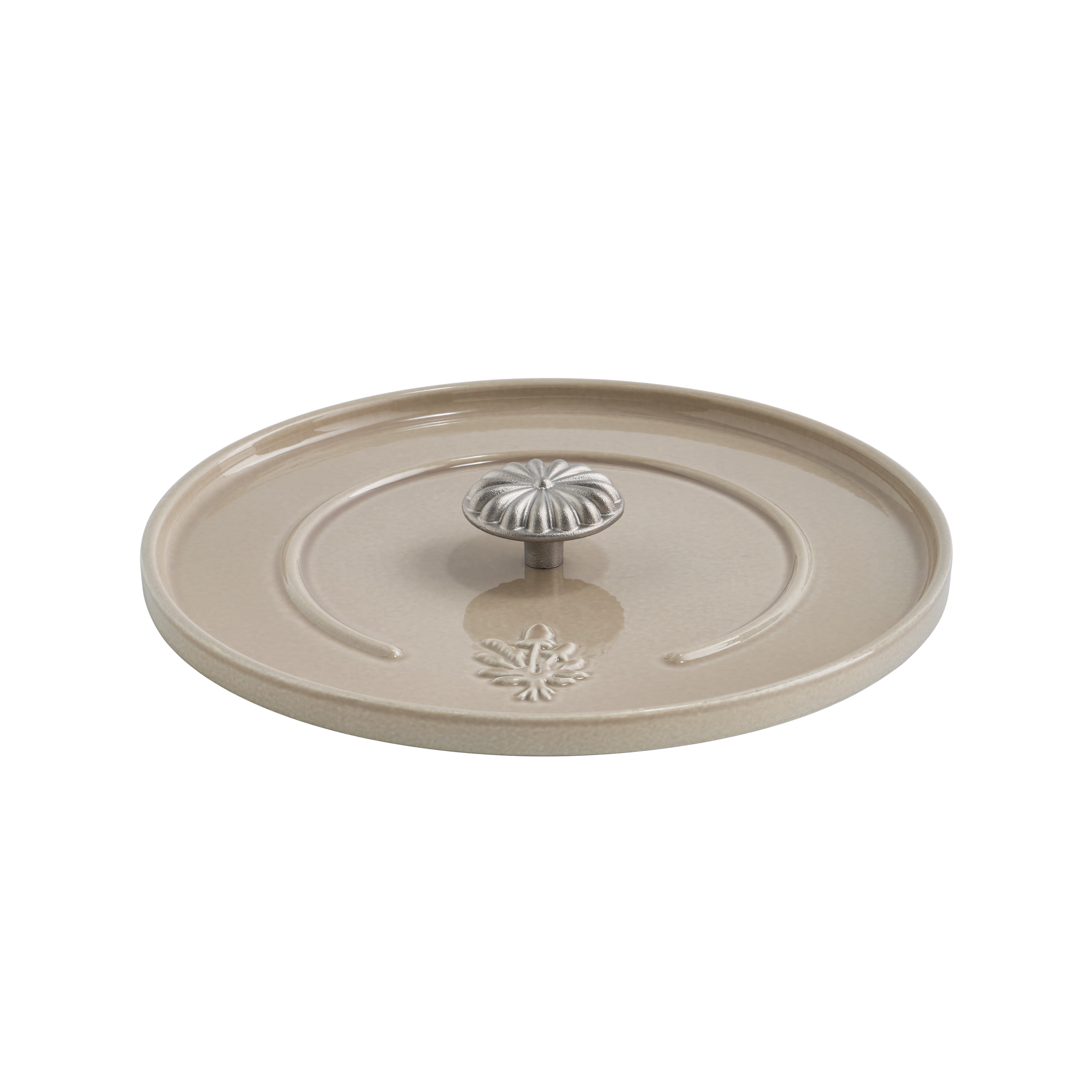 The Pioneer Woman 5-Quart Enameled Cast Iron Dutch Oven with Lid, Taupe