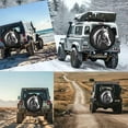 thumbnail image 3 of Black Horse Spare Tire Cover for Rv SUV,Funny Waterproof Wheel Protectors Cover Universal Fit for Camper Trailer Truck Accessories Travel, 3 of 10