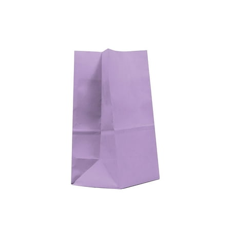 - 40CT Paper Bag, Favor Sack,Biodegradable, Food Safe Ink & Paper(Thicker), Favor Sack, Kraft Paper Sack (Medium, Lavender)