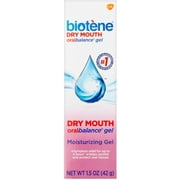 Biotene Oralbalance Dry Mouth Moisturizer Gel 1.50 oz (Pack of 4)