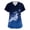 Style 02#, variant on Halloween Printed Scrubs Women, Cute Pumpkin Ghost Plus Size Scrubs, Stretchy V Neck Nursing Uniforms with Pockets, Ideal Party Outfits & Gifts for Women