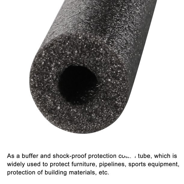 TA-VIGOR Joint d'étanchéité rond en caoutchouc EPDM - 13 mm de diamètre x 3 m de long - Pour joints de bricolage, tubes en mousse, travaux manuels