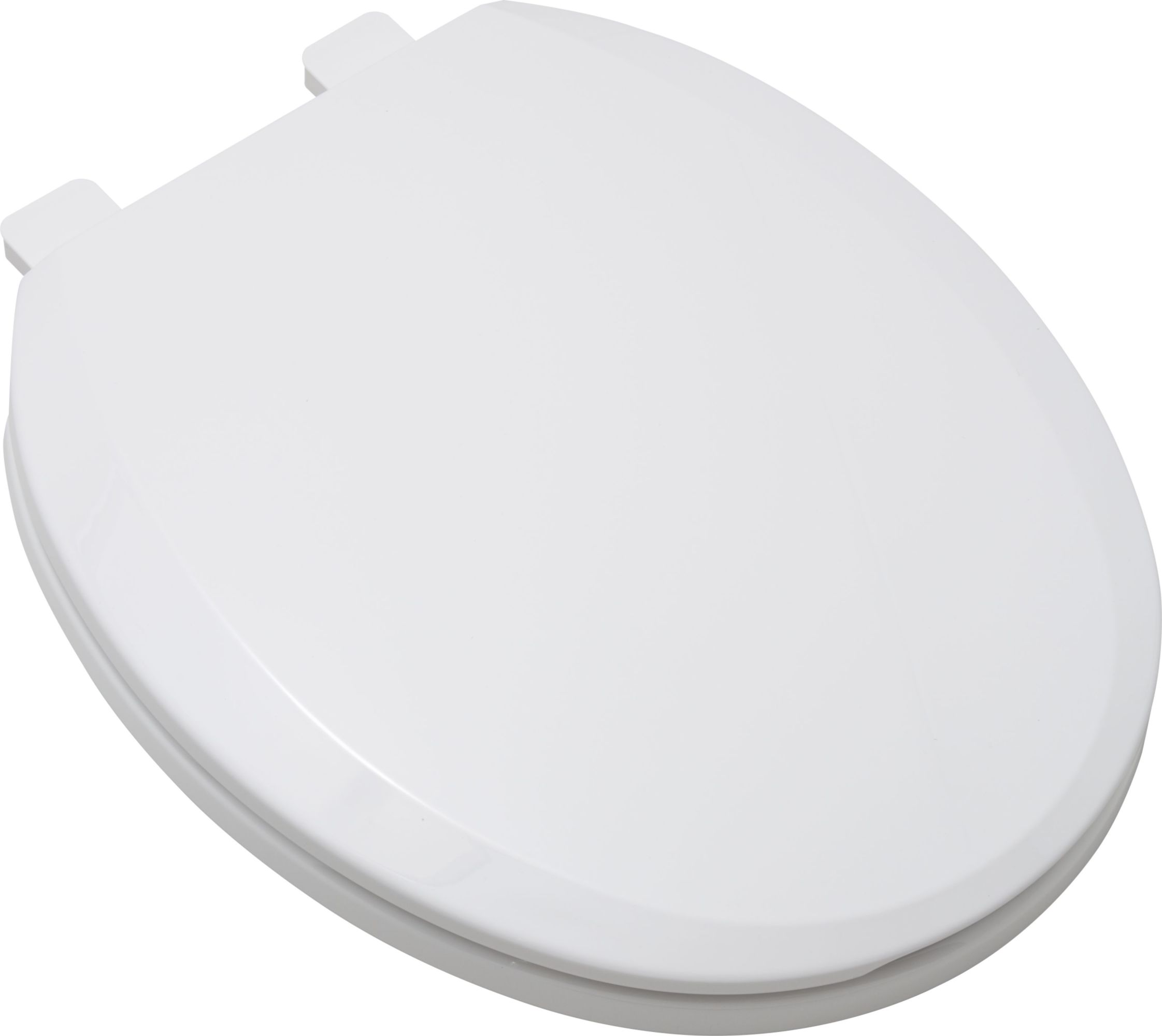 Proflo Pftsec1000 Round ClosedFront Toilet Seat White