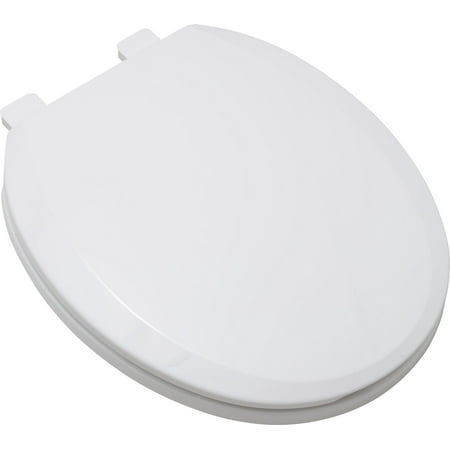 Proflo Pftsec1000 Round Closed-Front Toilet Seat - White