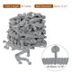 thumbnail image 2 of Uxcell 20 Yards Pom Pom Ball Fringe Trim Ribbon Sewing Trim DIY Crafts, 8mm Grey, 2 of 6