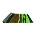 thumbnail image 2 of Ahgly Company Indoor Rectangle Abstract Green Modern Area Rugs, 4' x 6', 2 of 4
