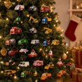 thumbnail image 5 of 24 Pack Christmas Tree Ornaments Set with Acrylic Vehicle Designs, Cute Holiday Decor for Student Party Favors, Christmas Gifts for Boys, 5 of 7