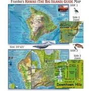 Franko Maps Hawaii Guide Map for Scuba Divers for Scuba Divers and Snorkelers