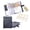 Black, variant on JW Tract Holder Field Service Organizer, Black PU Leather Ministry Folder with Pockets, Witness Literature Organizer for Pioneer Ministry Supplies