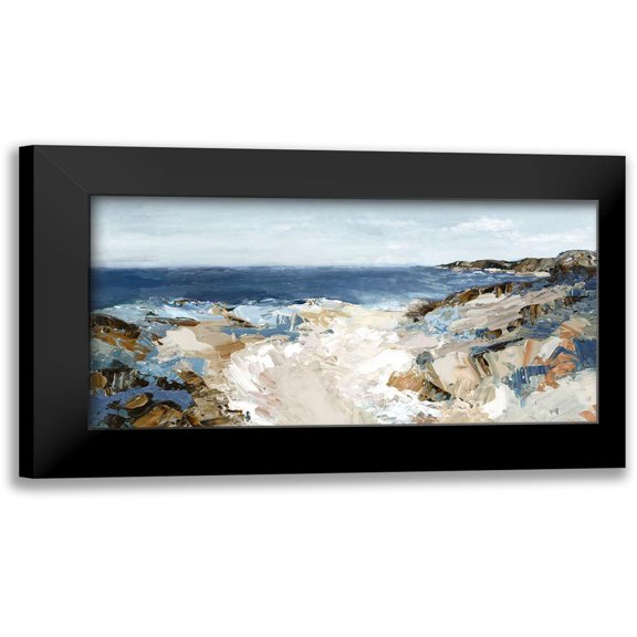 Mavis, Luna 14x9 Black Modern Framed Museum Art Print Titled - Path to the Sea