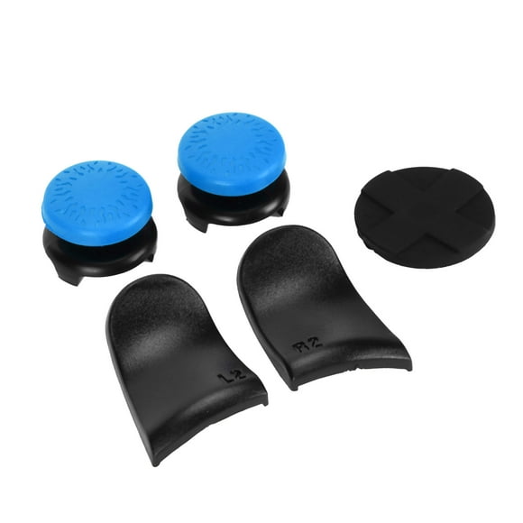 Joystick, Poignée de Pouce Accessoire de Jeu Résistant à l'Usure Gâchette Étendue pour Manette de Jeu pour Manette Noir,Blanc,Bleu,Rouge