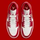 thumbnail image 3 of N I-K-E A i r-Jor-dan 1 Low Varsity Red White 553558-166 Men's Shoes NEW, 3 of 6