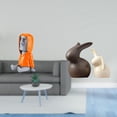 thumbnail image 2 of Estatua De Cabeza De Isla De Pascua, Moai, Retrato Antiguo, Escultura Ahu, Figura Retro, Resina, Cerámica, Conejo, Estatua De Porcelana, Soporte De TV, Decoración, Decoraciones De Pascua,, 2 of 8