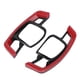thumbnail image 1 of Par de cuchillas de extensión de palanca de cambios de volante aptas para MK8 GTD/GLI/R 2020+ (rojo), 1 of 8