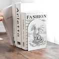 thumbnail image 6 of KLL Dragon Nest Sketch Print Wood Book Ends for Shelves,1 Pair Wood Bookends Book Holder Stand Decorative, Book Stoppers for Heavy Duty Books CD File Video Games, 6 of 8