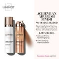 thumbnail image 2 of LUMINESS Silk Airbrush Spray Foundation & Primer Kit - Full Coverage Foundation, Anti-Aging Formula Hydrates & Moisturizes with Hyaluronic Acid, Aloe Vera & Hydrolyzed Silk (Shade - Light Rich), 2 of 5