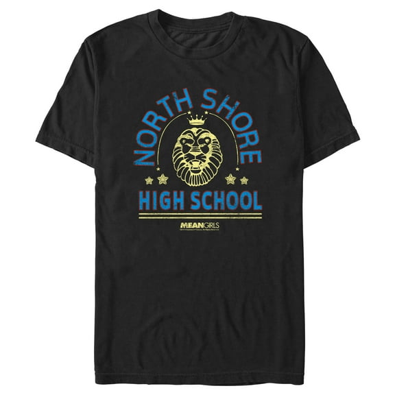 Men's Mean Girls North Shore High School Logo Graphic Tee Black Small