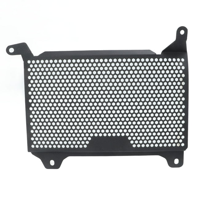 Qiilu Motorcycle Radiator Grille Guard Cover, Motorcycle Radiator Grill Water Protector Cover Stainless Steel Guard For CB400X CB400F CB500X