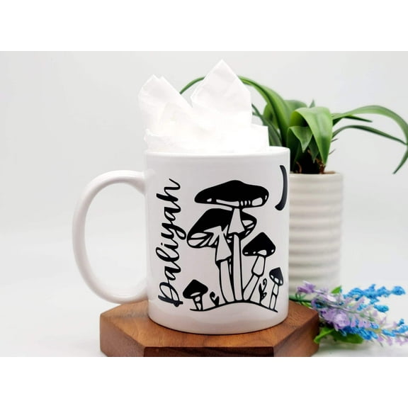 Cute  Customizable Mushroom Mug Personalized Gifts For Her