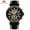 Black yellow, variant on Mens Watches Military Sports Watch (Chronograph/Waterproof/Luminous/Calendar) Silicon Band Quartz Watch for Men