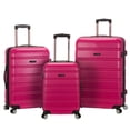 thumbnail image 1 of Luggage Rockland Melbourne Hardside - Set expandible (3 unidades), color magenta, 1 of 2