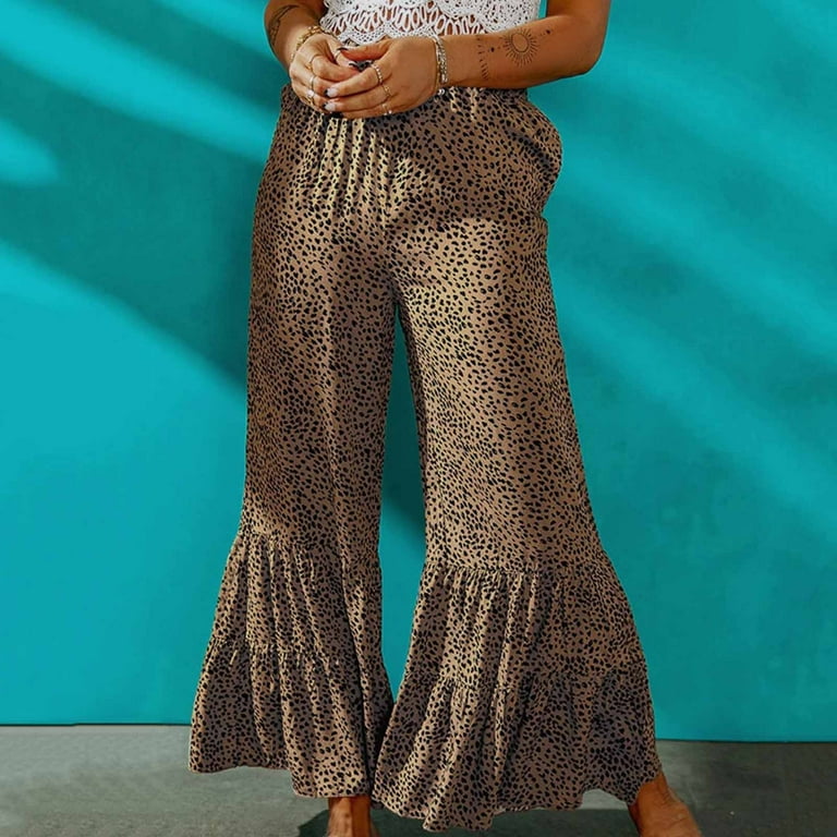 Bell bottom flowy pants sales