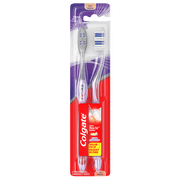 Colgate Gum Comfort Toothbrush with Floss-Tip Bristles, Soft - 2 Count