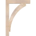 thumbnail image 3 of Ekena Millwork 3 1/2"W x 26"D x 38"H Thorton Block Smooth Bracket, Douglas Fir, 3 of 4
