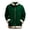 Blackish Green, variant on Ruyang Christmas Fleece Sweatshirts for Boys Girls Zip Up Fuzzy Trim Xmas Jackets Trendy Furry Cute Hoodies Pockets