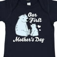 thumbnail image 4 of Inktastic Our First Mothers Day with Polar Bears Boys or Girls Baby Bodysuit, 4 of 5