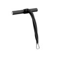 thumbnail image 1 of DYNWAVECA Sit up Aid Exercise Machine Accessories Portable Foam Handle Situp Bar Assistant Device Elastic Pull Rope for Home Gym Indoor Black, 1 of 9