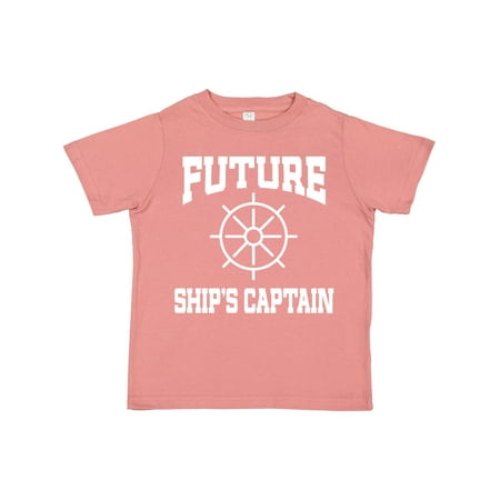 

Inktastic Future Ships Captain Gift Toddler Boy or Toddler Girl T-Shirt