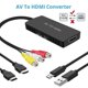 thumbnail image 2 of 1080P RCA AV To HDMI Converter HDMI-compatible Adapter AV2 Audio Video Cable CVBS AV With USB Cable For HD TV BOX Supports PAL/NTSC, 2 of 5