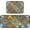 Blue Talavera Tile#03, variant on Mexican Talavera Tile Kitchen Rugs and Mats Set 2 Piece Non Slip Washable Runner Rug Set of 2 for Floor Home Kitchen Laundry Decorative