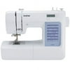 Brother CS5055 60 Builtin Stitches LCD Display Computerized Sewing Machine White, Open Box