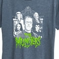 thumbnail image 3 of The Munsters - The Munsters Family Group With Grandpa And Cousin - Women's Short Sleeve Graphic Tee, 3 of 5