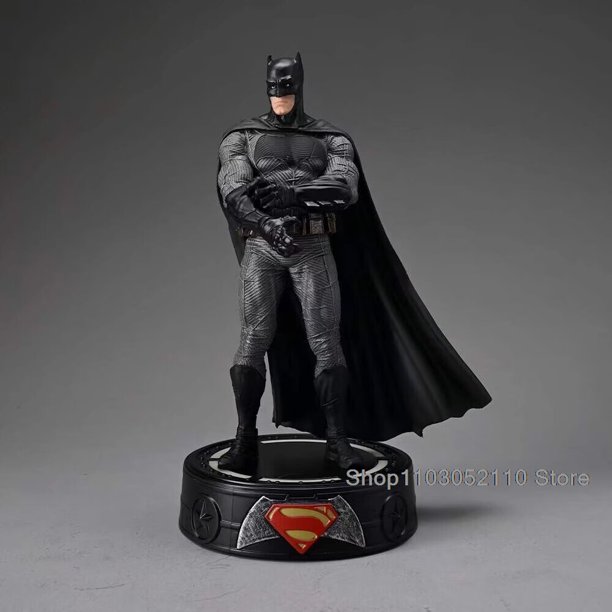 Figura LED de la Liga de la Justicia Batman Wonder Women Superman, modelo de juguete, figura de superhéroes, juguetes coleccionables, regalos de cumpleaños, 20cm