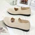 thumbnail image 5 of Willtoo Mary Jane Flats Women with Adjustable Strap Wide Round Toe Casual Ballet Flats Orthopedic Shoes Dressy Comfortable for Office Work Walking Business, 5 of 6