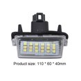 thumbnail image 4 of Luz De La Placa Del Auto Bombilla de matrícula de coche, luz de matrícula de bajo consumo de energía para Toyota, 4 of 9