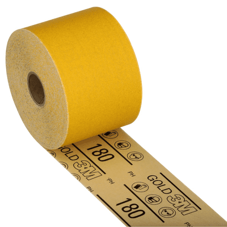 3M  Stikit Gold Sheet Roll 02784, 180, 2-3/4-inch x 45 yd (70mm x 41 m)