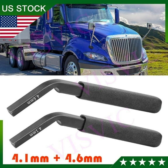 Engine Jake Brake Adjustment Tool Feeler Gauge 4.6mm   4.1mm for Detroit Diesel