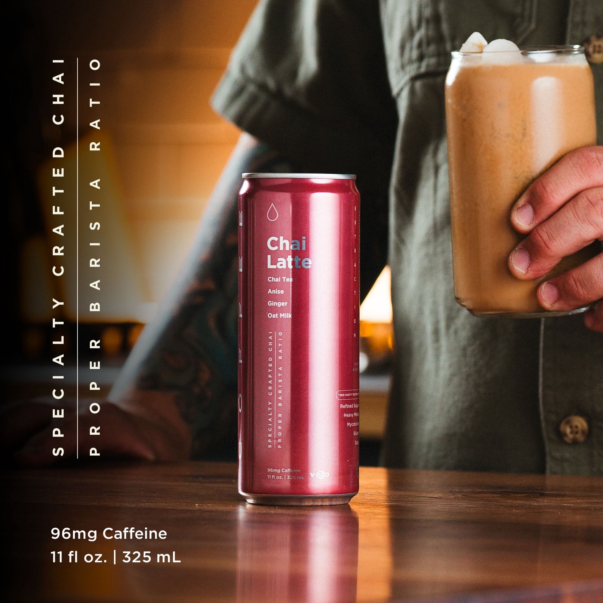 Onyx Coffee Lab Chai Oat Milk Latte, 11 fl oz Can