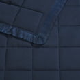 thumbnail image 5 of Beatrice Home Fashions, Down Alt Blanket with Satin Trim, King, Insignia Blue, 5 of 6