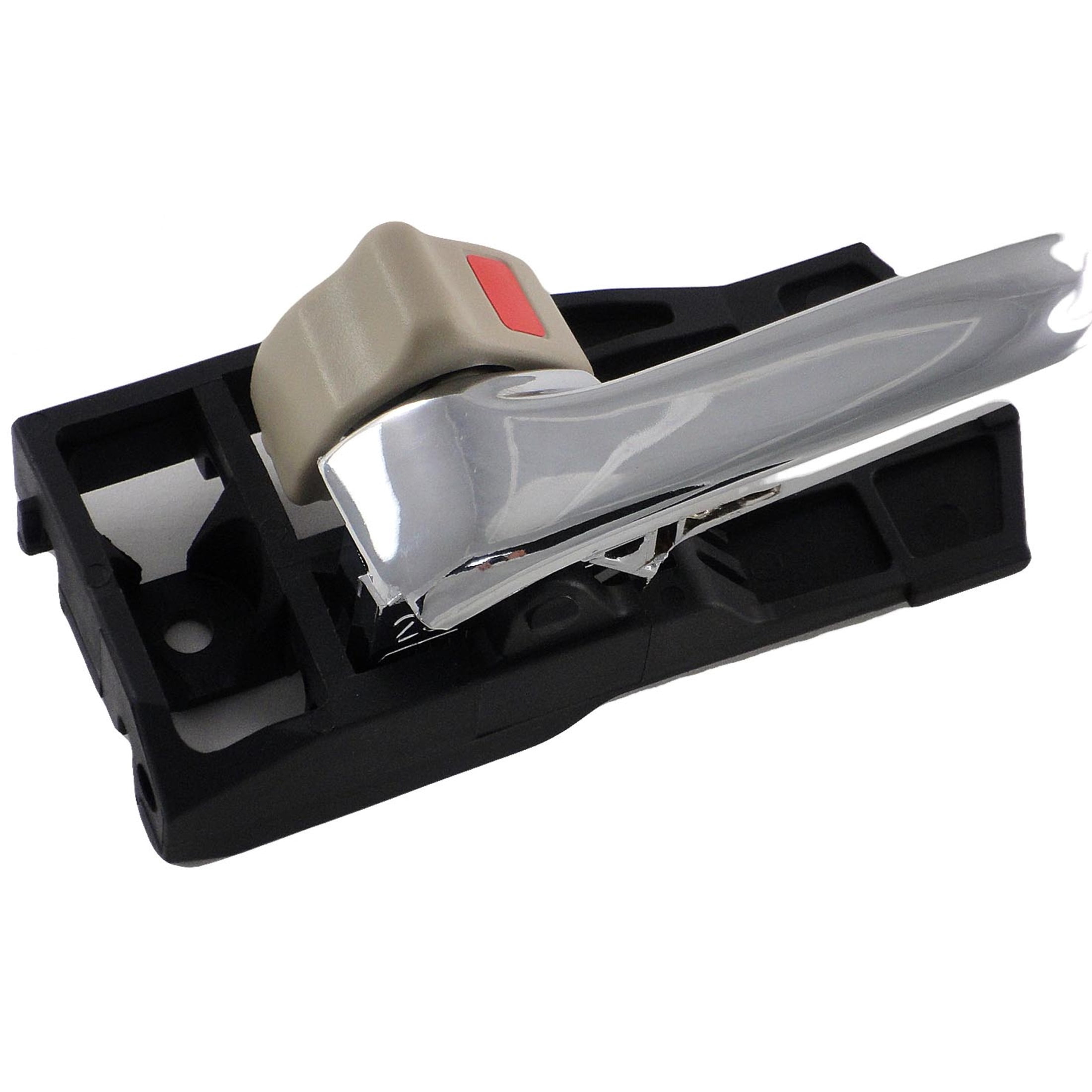 Dorman 82481 Interior Door Handle for Specific Lexus Models, Chrome Lever; Ivory Knob