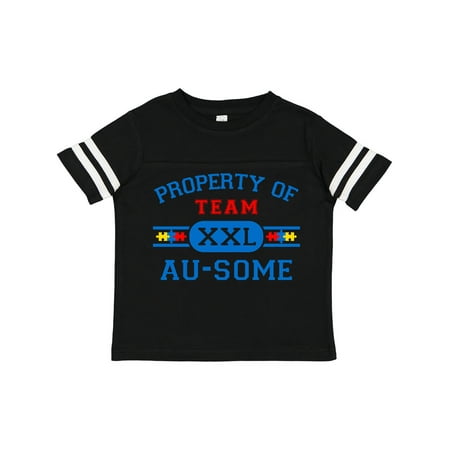 

Inktastic Property of Team Au-Some Gift Toddler Boy or Toddler Girl T-Shirt