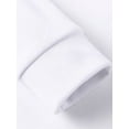 thumbnail image 4 of Innerwin Hoodies And Sweatpant Set Solid Color Mens Tracksuit Winter Hooded Warm 2 Piece Hoodie White L, 4 of 8
