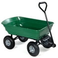 thumbnail image 3 of Costway 650LB Garden Dump Cart Dumper Wagon Carrier Wheel Barrow Air Tires Heavy Duty, 3 of 10