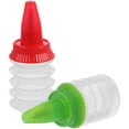 thumbnail image 3 of 2 botellas de plástico reutilizables para glaseado de galletas, crema pastelera, suministros para decoración de pasteles, 3 of 8